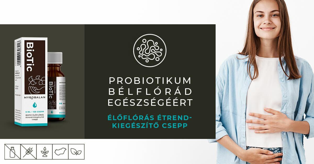 BioTic probiotikum élőflórás csepp