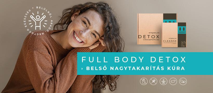 Full Body Detox belső nagytakarítás kúra a belső ragyogásodért