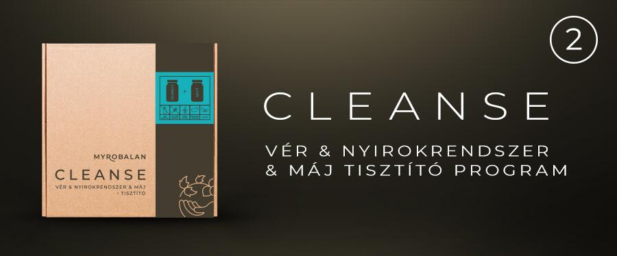 Cleans - vér & nyirokrendszer & máj tisztító méregtelenítő program