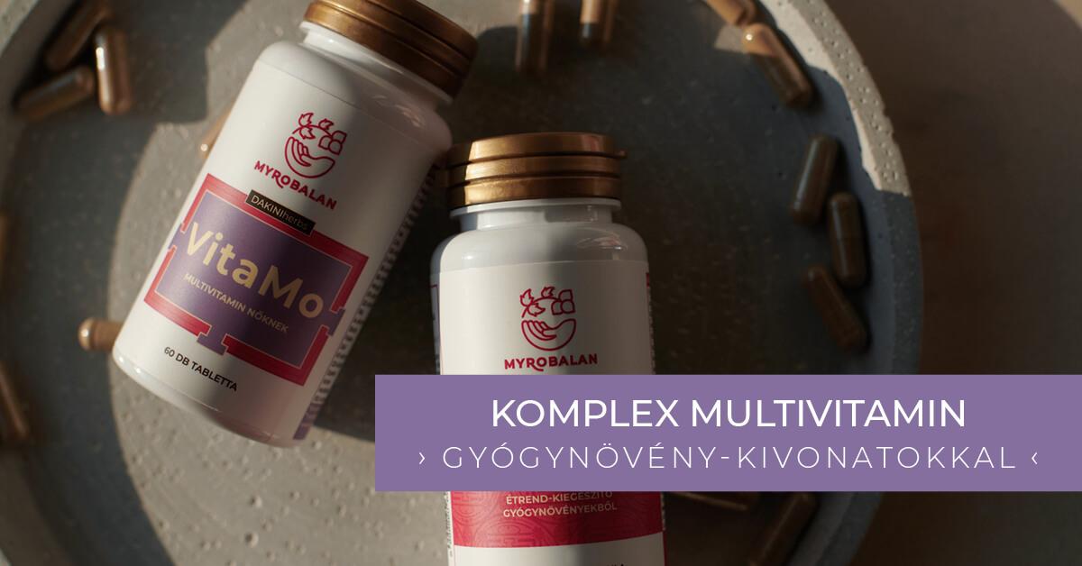 VitaMo női multivitamin gyógynövény kivonatokkal 