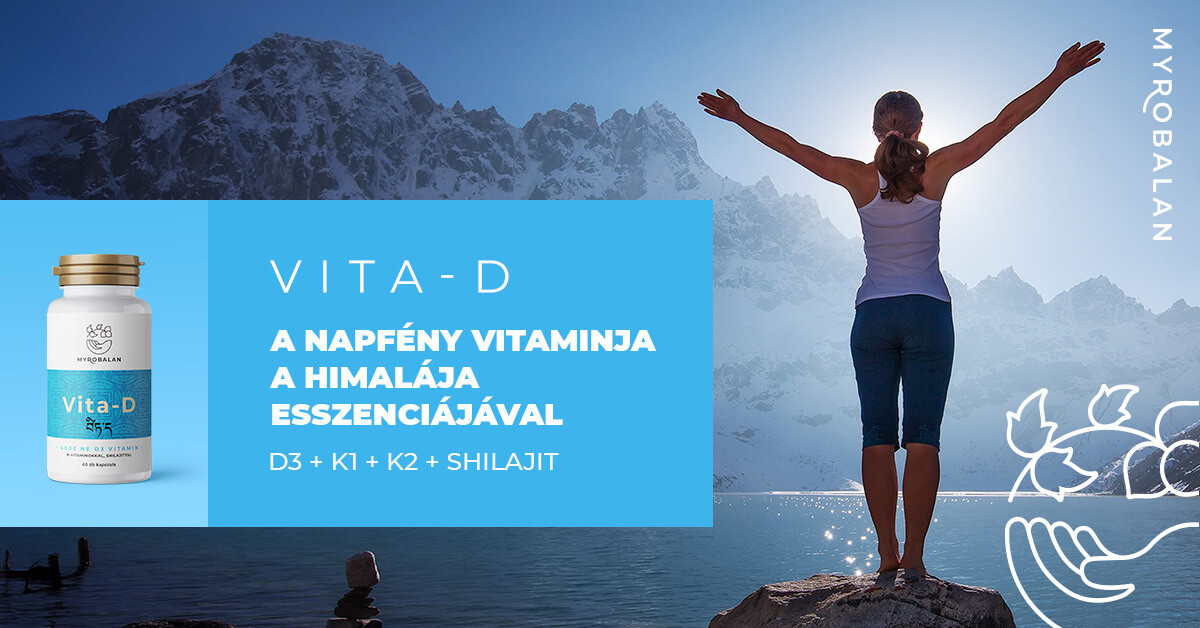 D3-vitamin K1+K2 vitaminokkal és shilajit kivonattal